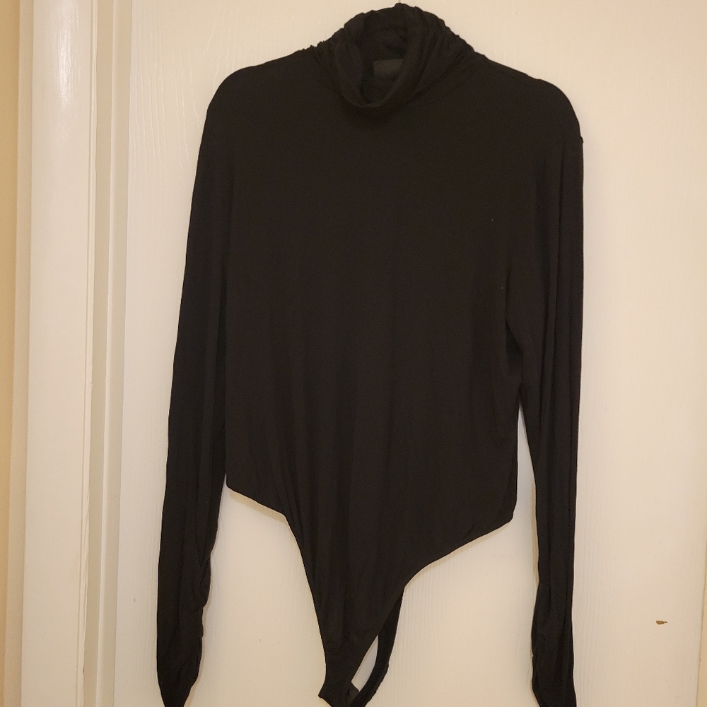 Black Long Sleeve Bodysuit